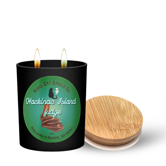 Mackinac Island Fudge - 13 oz. Coconut & Soy Wax Candle