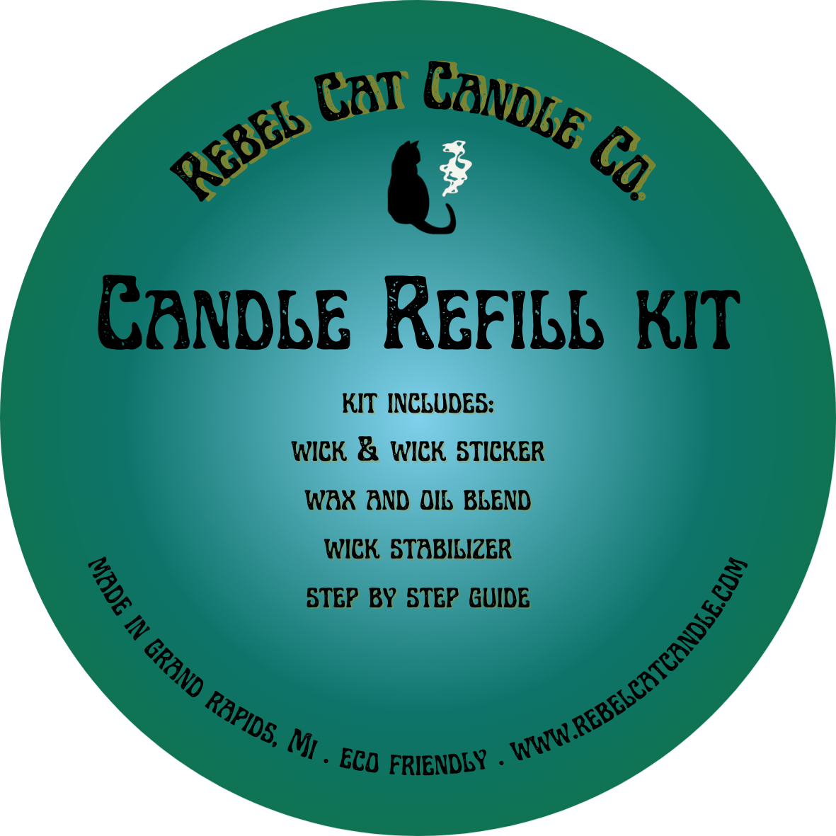 Candle Refill Kit - 13 oz.