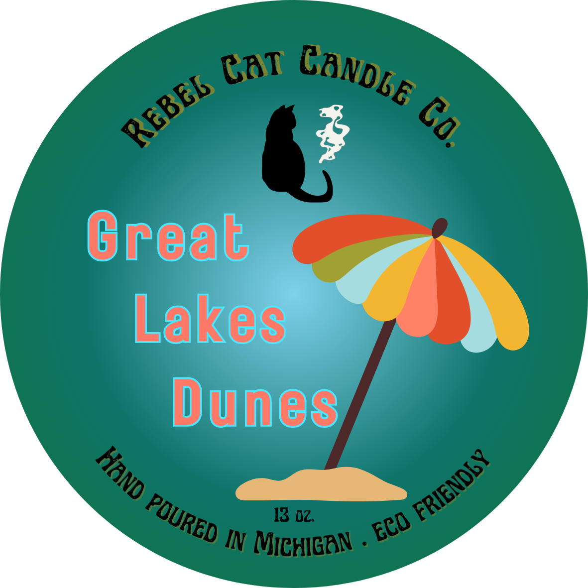 Great Lakes Dunes - 13 oz. Coconut & Soy Wax Candle