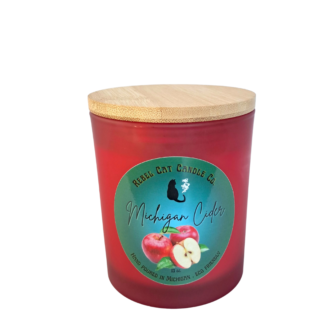 Michigan Cider - 13 oz. Coconut & Soy Wax Candle