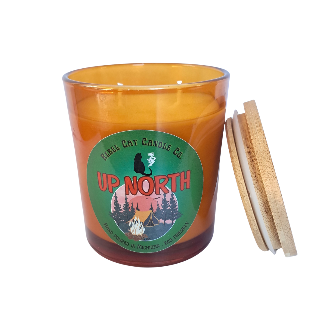 'Up North' - 13 oz. Coconut & Soy Wax Candle