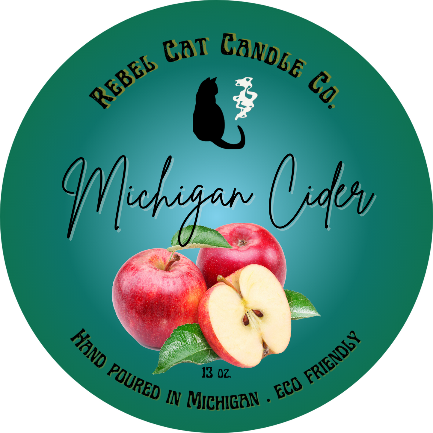 Michigan Cider - 13 oz. Coconut & Soy Wax Candle