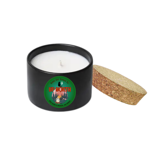 'Up North' - 4 oz. Coconut & Soy Wax Candle Michigan Mini