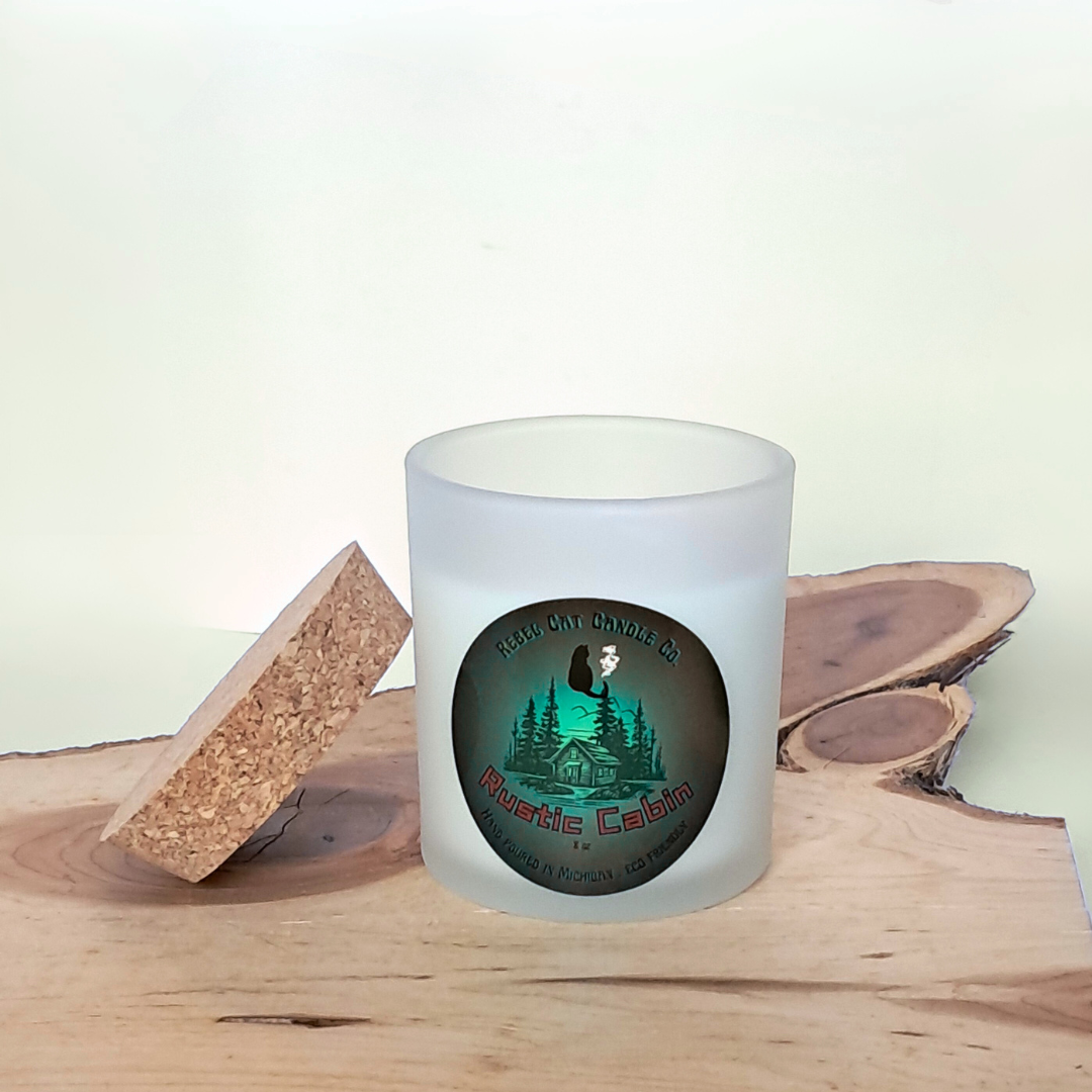 Rustic Cabin - 8 oz. Coconut & Soy Wax Candle
