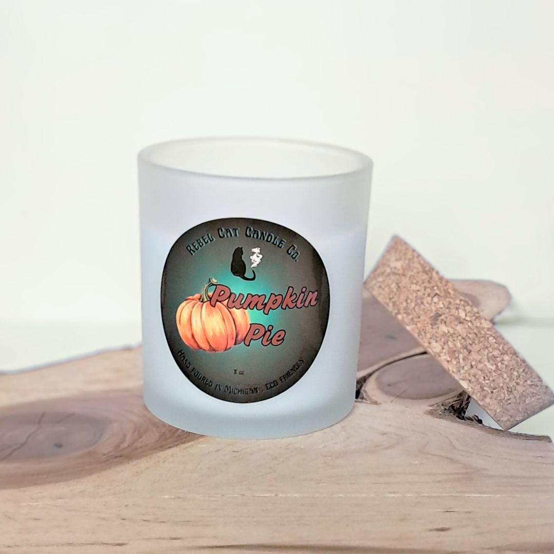 Pumpkin Pie - 8 oz. Coconut & Soy Wax Candle