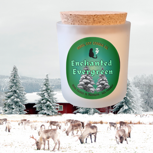 Enchanted Evergreen - 8 oz. Coconut & Soy Wax Candle