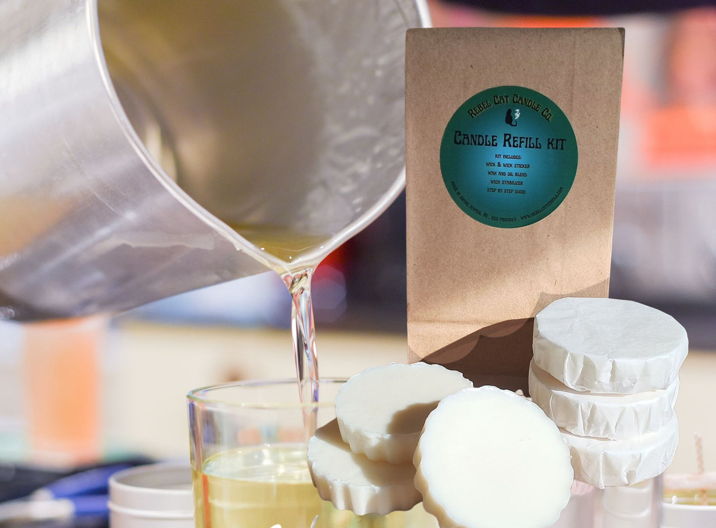 Candle Refill Kit - 13 oz.
