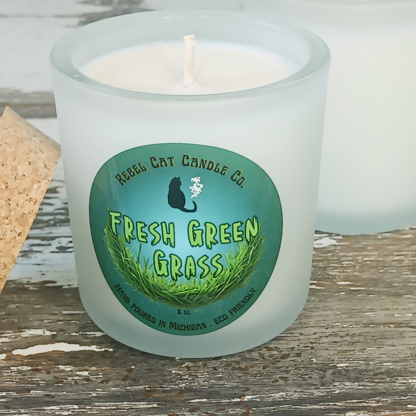 Fresh Green Grass Spring Candle