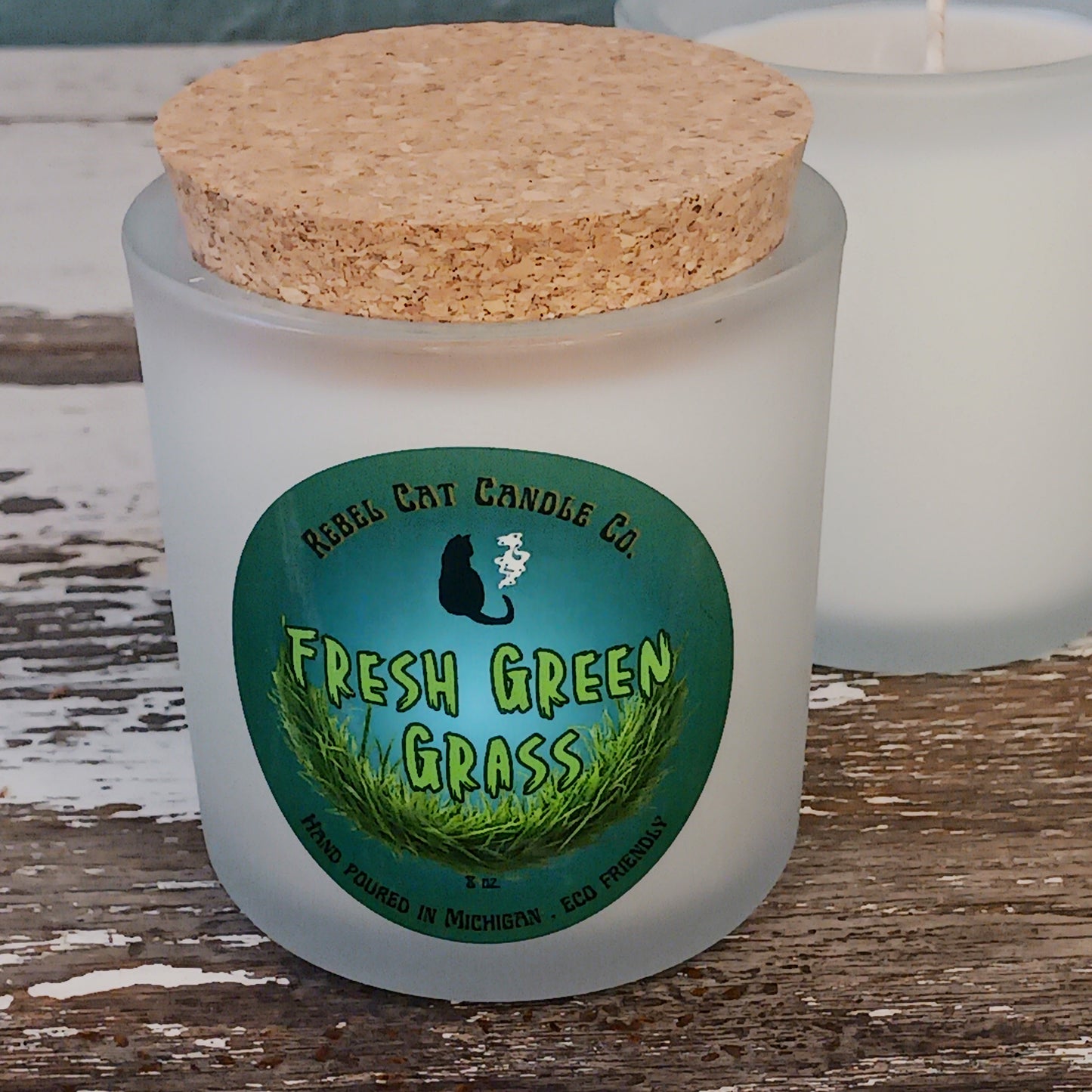 Fresh Green Grass Spring Candle