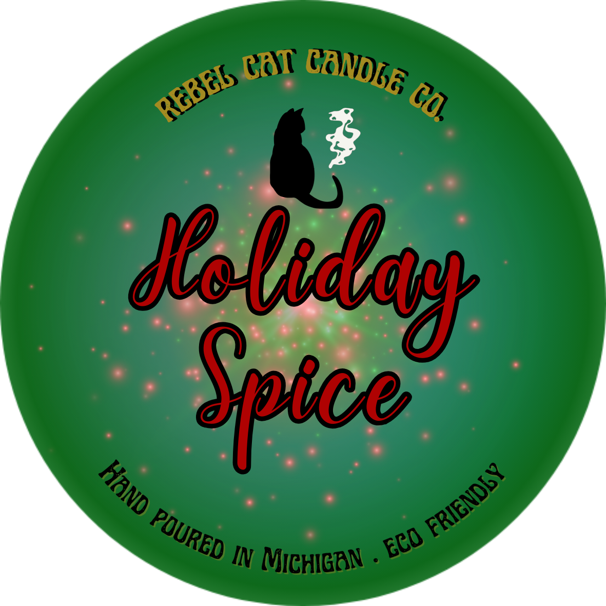 Holiday Spice - 8 oz. Coconut & Soy Wax Candle