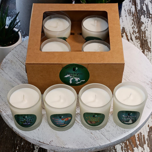 Michigan Minis Set of Four 2 oz Candles