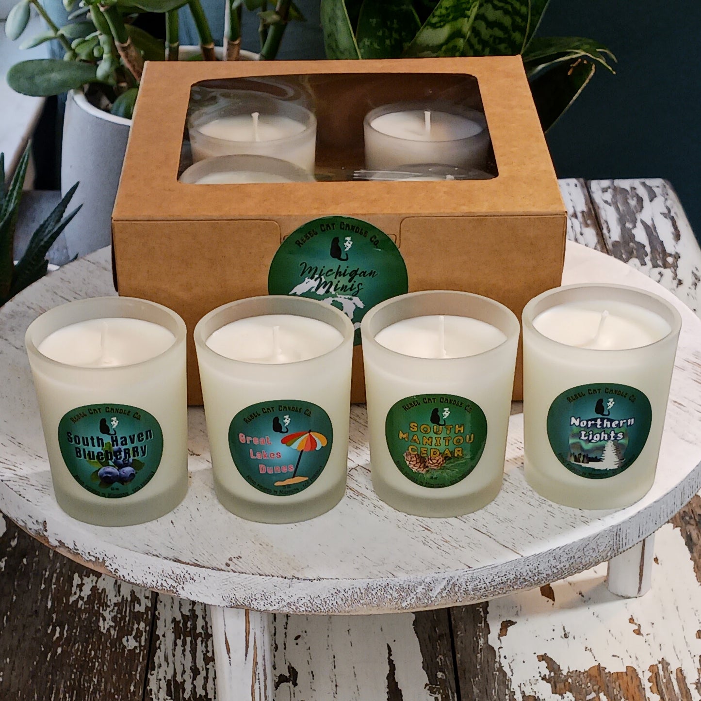 Michigan Minis Set of Four 2 oz Candles