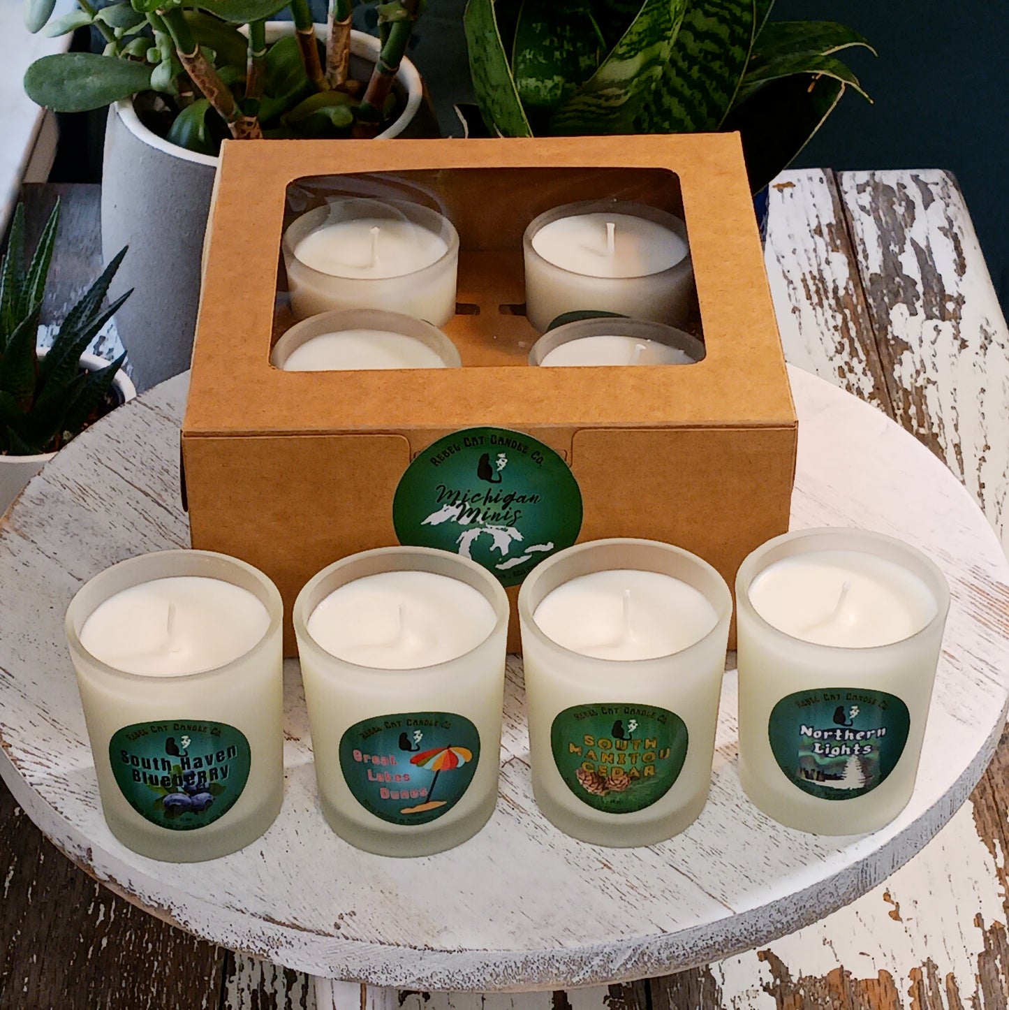 Michigan Minis Set of Four 2 oz Candles