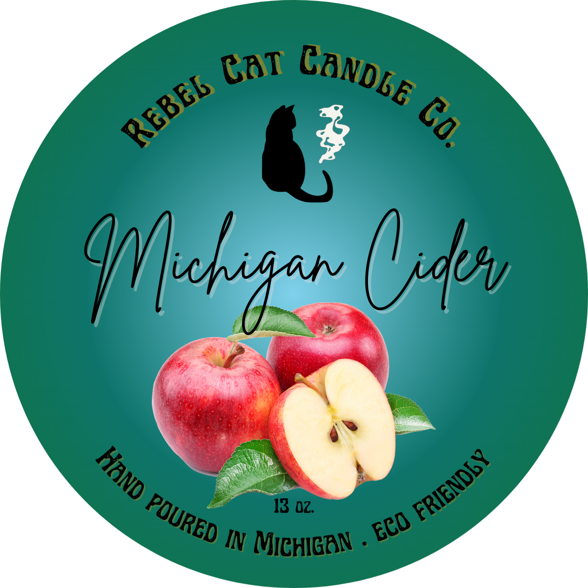 Michigan Cider - 13 oz. Coconut & Soy Wax Candle