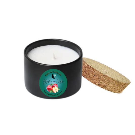 Michigan Cider - 4 oz. Coconut & Soy Wax Candle Michigan Mini