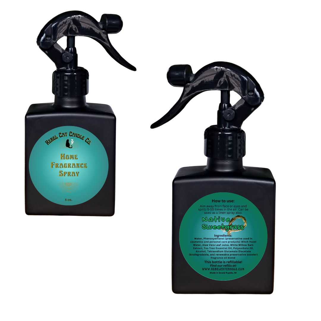 Native Sweetgrass- Home Fragrance Spray - Michigan Collection 5 oz