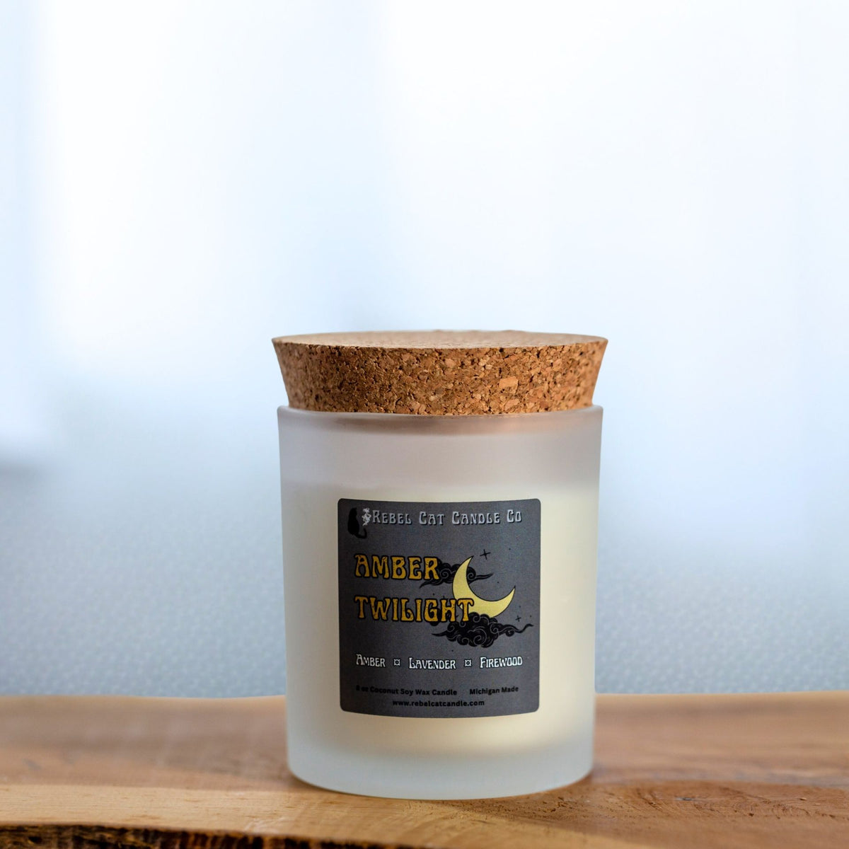 Amber Twilight - 8 oz. Coconut & Soy Wax Candle