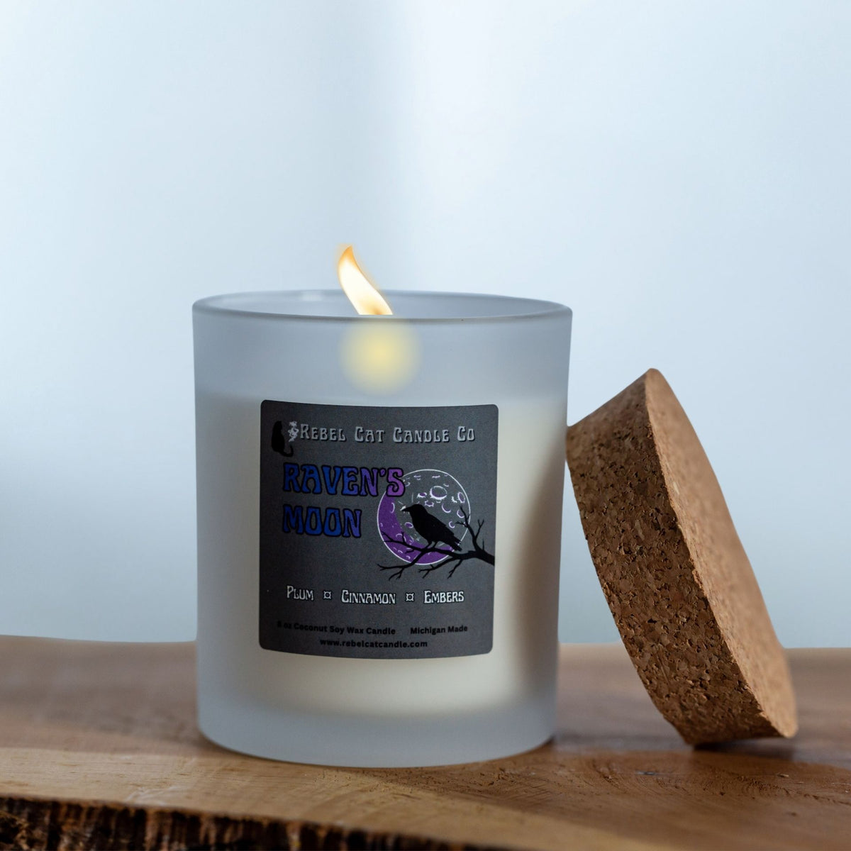 Raven's Moon - 8 oz. Coconut & Soy Wax Candle