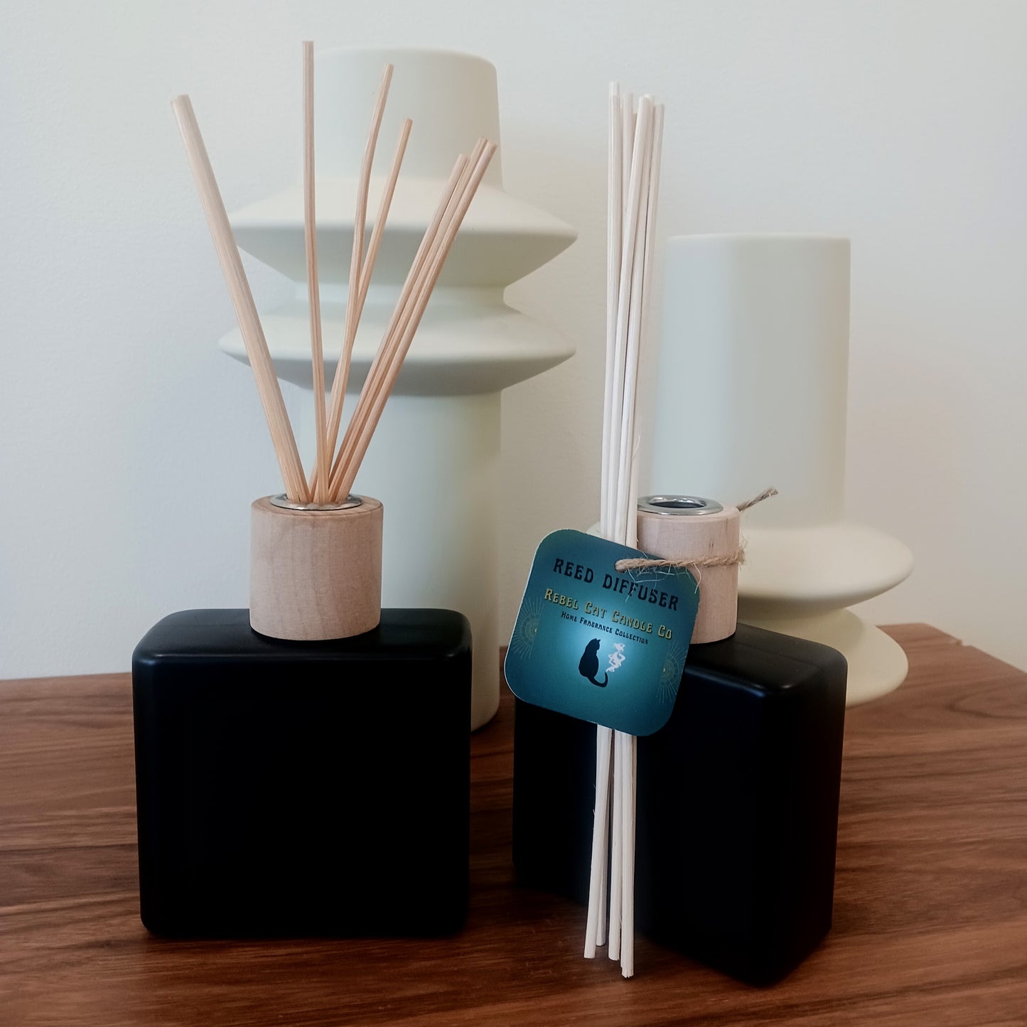 Glass Reed Diffuser 8 oz- Refillable and Eco-friendly