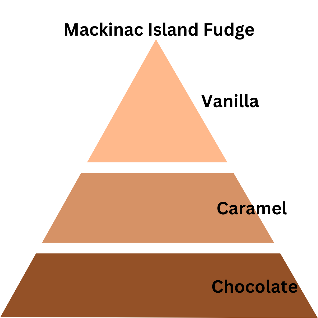 Michigan Wax Melt - Mackinac Island Fudge 12 pc.