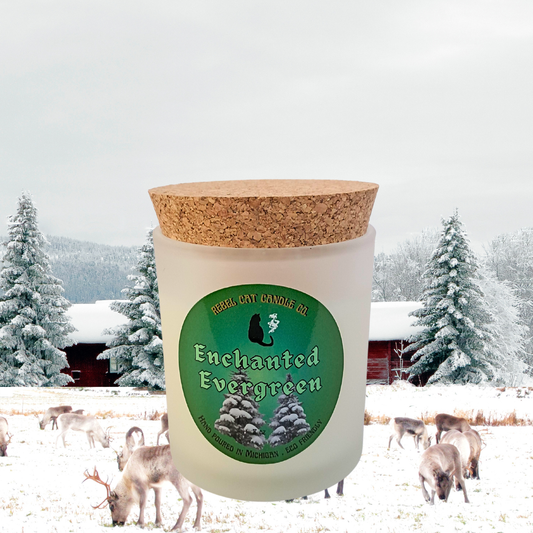 Enchanted Evergreen - 8 oz. Coconut & Soy Wax Candle